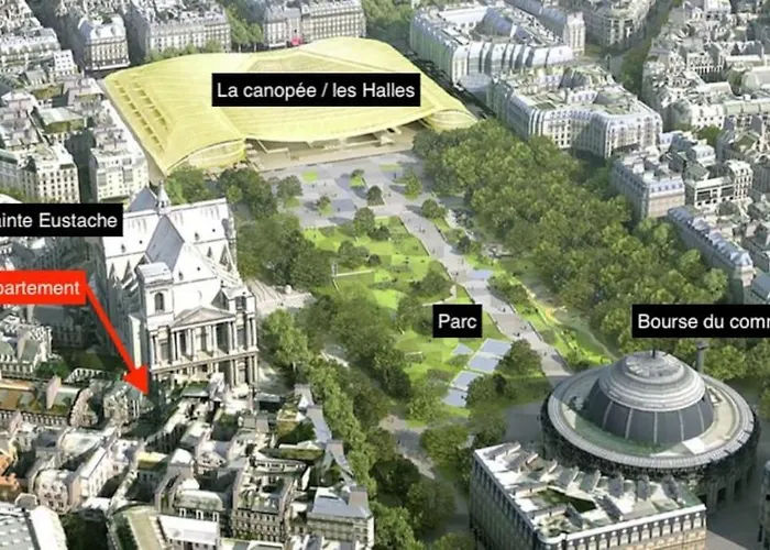 Appartement Design A La Bourse Du Commerce